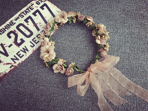 Women Wedding Rose Flower Wreath Headband And Wrist  Wedding Hair Wreaths Hair Band Ornaments Beach Wrape  Free Shipping Bridal Hair Headband, Vintage Flower Crown, Girls Easter Outfit, Bohemian Coachella, Flower Crown Hair, Wreath Crown, Floral Headpiece Wedding, Boho Quotes, Floral Hairband