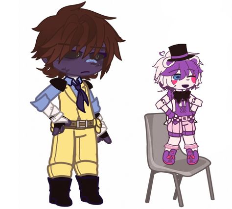 Son pretends that he is tall😭😭 Michael Afton Helpy Fnaf 7 SL UCN Gacha Club Nox Helpy Fnaf, Michael And Jeremy Fanart, Afton Gacha, Fnaf Jumpscares, Gacha Nox, Fnaf Gacha, Glamrock Freddy, Fnaf Oc, Michael Afton