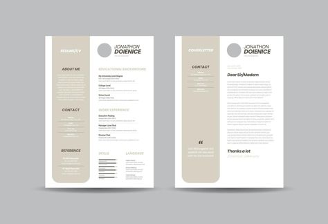 Cv Design Without Photo, Cv Resume Template, Cv Resume, Cv Design, Search Video, Resume Design Template, Curriculum Vitae, Job Application, Resume Design