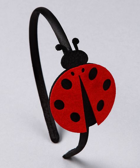 Ladybug Bedding, Felt Ladybug, Ladybug Felt, Ladybug Headband, Bunny Headband, Felt Hair Accessories, Bunny Hair, Felt Headband, Ladybug Birthday