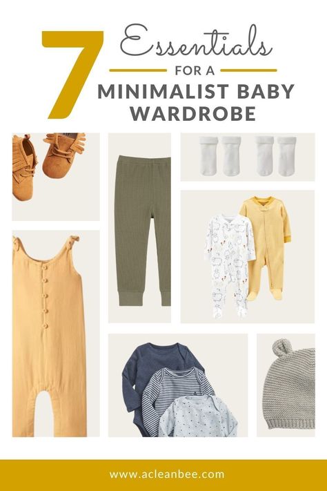 Minimalist Newborn Wardrobe, Maternity Minimalist Wardrobe, Maternity Basic Wardrobe, Minimalist First Time Mom, Baby Capsule Wardrobe, Baby Wardrobe Organisation, Minimalist Baby Essentials, Minimalism Tips, Laundry Schedule