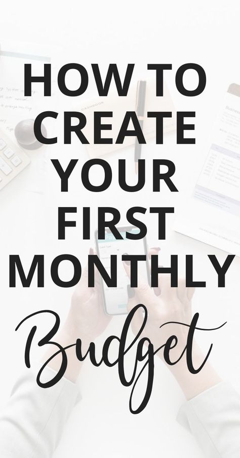 How to Create a Monthly Budget (When You Hate Budgeting) - Creating a monthly budgeting doesn’t have to be scary! Here are some easy steps you can follow budget your money and take control of your finances , even if you’re a beginner or hate budgeting. #money #moneytips Setting Up A Budget, Financial Budget, Simple Habits, Monthly Budget Planner, Home Budget, Family Budget, Organized Life, Organizing Tips, Create A Budget