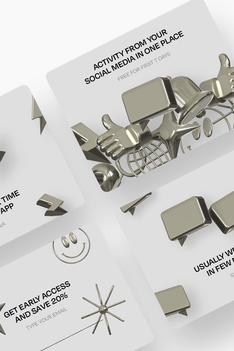 Icons For Website, Gifts Banner, 3d Camera, Metallic Texture, Graph Design, Camera Icon, Motion Design Animation, 3d Icons, Line Work