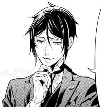 Smug Expression, Black Bulter, Black Butler Grell, Sebastian Ciel, Book Of Circus, Black Butler Manga, Black Butler Sebastian, Black Butler 3, Sebastian Michaelis