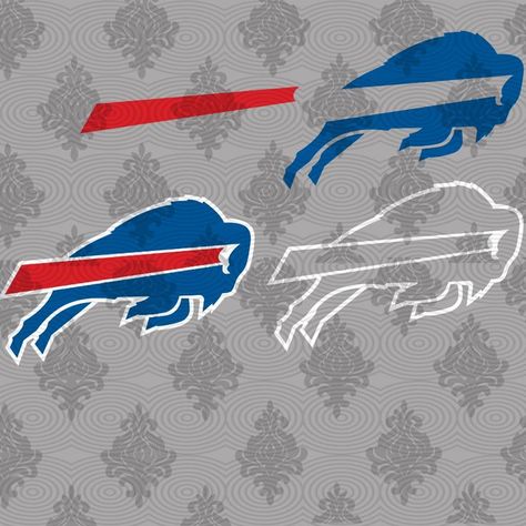 Buffalo Bills Stuff, Buffalo Bills Svg, Cricut Patterns, Buffalo Bills Shirt, Buffalo Bills Logo, Bills Shirts, Football Logos, Bills Logo, Buffalo Bills Football