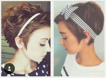 1000+ ideas about Pixie Cut Headband on Pinterest | Short hair ... Pixie Cut Headband, Long Hair Dos, Hair Implants, Headbands For Short Hair, Penteado Cabelo Curto, Bandana Hairstyles, Braided Headband, Pixie Hairstyles, Hair Dos