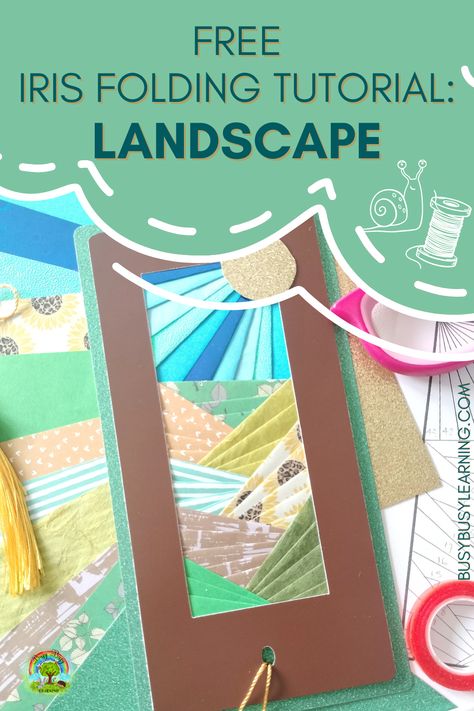 🖼️Free tutorial for iris paper folding landscape
🖼️Free pattern available from here - https://busybusylearning.com/iris-folding-pattern-download-freebies/
🖼️Perfect for beginners to iris paper folding
🖼️If you like papercrafts such as origami or quilling give iris paper folding a try
🖼️Landscape design - choose the colours that you would like
🖼️Easy new craft to try Folding Landscape, Iris Folding Templates, Landscape Tutorial, Free Land, Iris Paper Folding, Iris Folding Pattern, Landscape Pattern, Beginner Crafts, Iris Folding