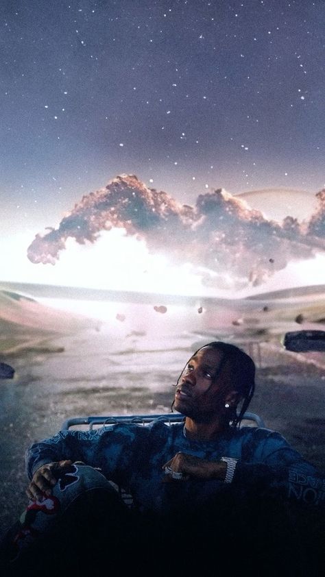 Stargazing Travis Scott, Rapper Wallpapers, Travis Scott Wallpapers, Rap Aesthetic, Cover Art Design, Aesthetic Colors, I Wallpaper, Travis Scott, Rappers