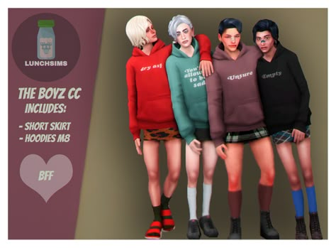 Cc Maxis Match Male, Maxis Match Male, Male Skirt, Sims 4 Accessories Cc, Sims 4 Male, Sims Stories, Sims Packs, New Mods, Sims Four