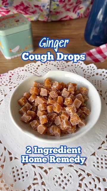 Ginger Cough Drops, Cough Drops, Corn Flour, Ginger Juice, Cold Cough, Say Bye, 2 Ingredient, 2 Ingredients, Perfect Food