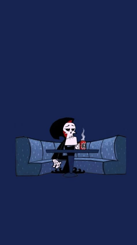 Grim Reaper Billy And Mandy Tattoo, Grim Reaper Billy And Mandy Aesthetic, Steven Rhodes Wallpaper Iphone, King Of The Hill Wallpaper, Grim Billy And Mandy Aesthetic, Wallpaper Ideas Quotes, Halloween Cartoon Wallpaper, Grim Billy And Mandy, Billy And Mandy