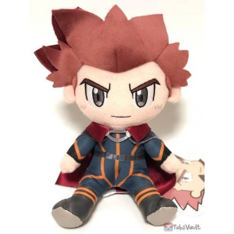 POKEMON CENTER 2019 POKEMON TRAINERS CAMPAIGN LANCE PLUSH TOY Champion Lance, Lance Pokemon, Pokémon Plush, Pokemon Plushies, Pokemon Champions, Pokemon Trainers, Pokemon Pins, Pokemon Center, Pokemon Plush