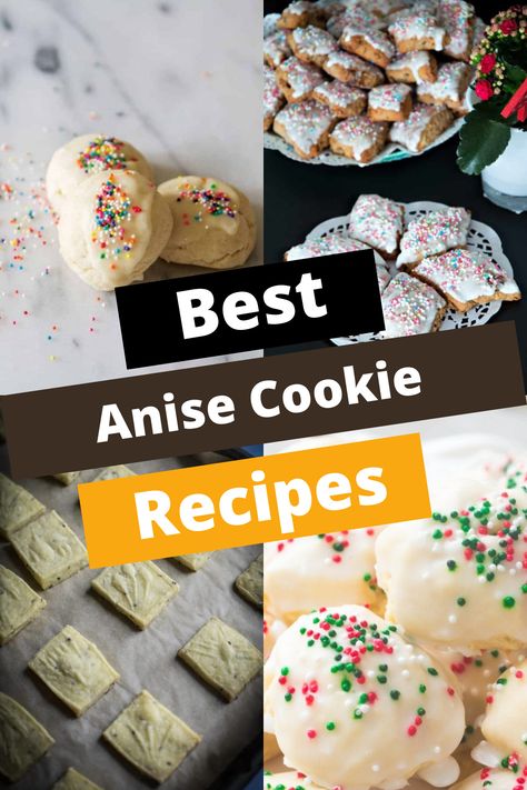 TOP 11 ANISE COOKIE RECIPES FOR YOUR SWEET TOOTH Self Frosting Anise Cookies, Anise Cookies Recipe, Anise Candy, Anise Cookie Recipe, Anisette Cookies, Best Baklava Recipe, Italian Anise Cookies, Cookie Swap Recipes, Saltimbocca Recipe