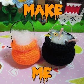 Amigurumi Accessories, Crochet Shapes, Halloween Amigurumi, Crochet Holiday, Halloween Applique, Crochet Mask, Crochet Halloween, Halloween Crochet Patterns, Amigurumi Tutorial