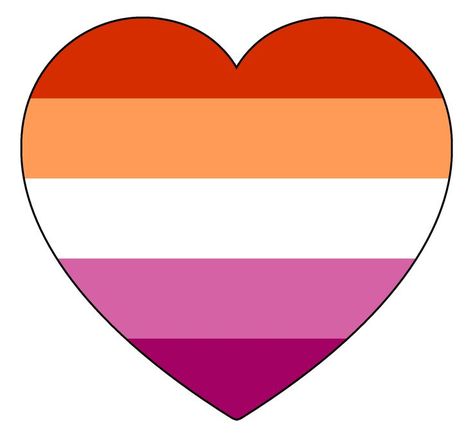 Lesbian Room, Sunset Flag, Lesbian Pride Flag, Circle Painting, Lesbian Flag, Lesbian Art, Heart Emoji, Dress Design Sketches, Lgbtq Pride