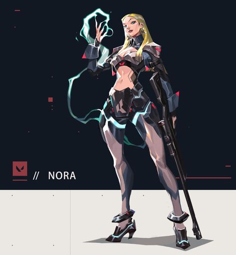 ArtStation - THE NEW AGENT -" NORA " valorant fan art, KAI CHANG Valorant Oc Design, Valorant Agents Fanart, Valorant Fan Art, Wavy Art, Valorant Art, Arte Cyberpunk, Military Girl, Concept Art Character, Game Characters