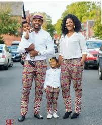 African Family Outfits - 12 Best Family Photo Outfit Ideas African Family Outfits, Ankara Trousers, Couples African Outfits, African American Family, African Outfits, African Dresses Men, Ankara Designs, Couples Outfit, Afrikaanse Mode