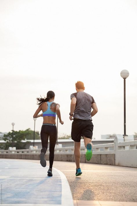 Running Together Aesthetic, Couple Running Together, Together Aesthetic, Running Together, Running Pictures, Gym Photoshoot, Mediterranean Ritual, Running Photos, Iv Infusion