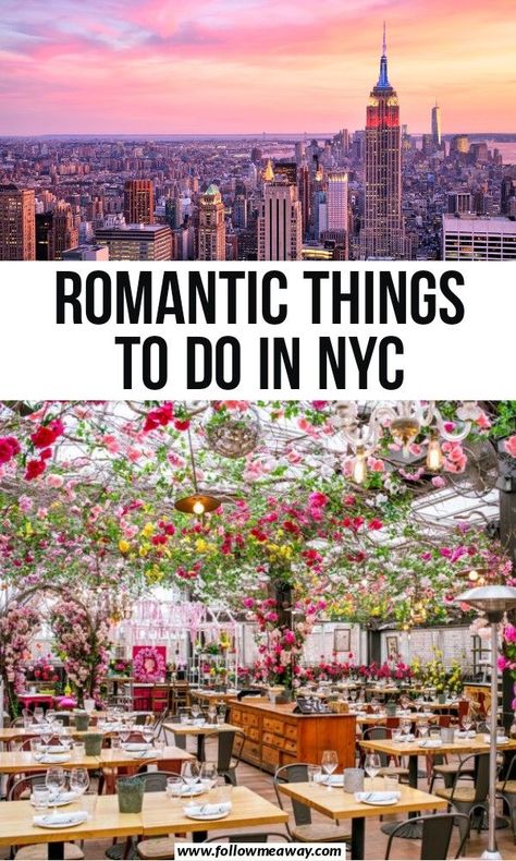 Nyc Romantic Things To Do, Romance In New York City, New York Date Ideas, New York Valentines Day, New York City Date Night, Things To Do In New York, Nyc In February, Nyc Experiences, Nyc Romantic