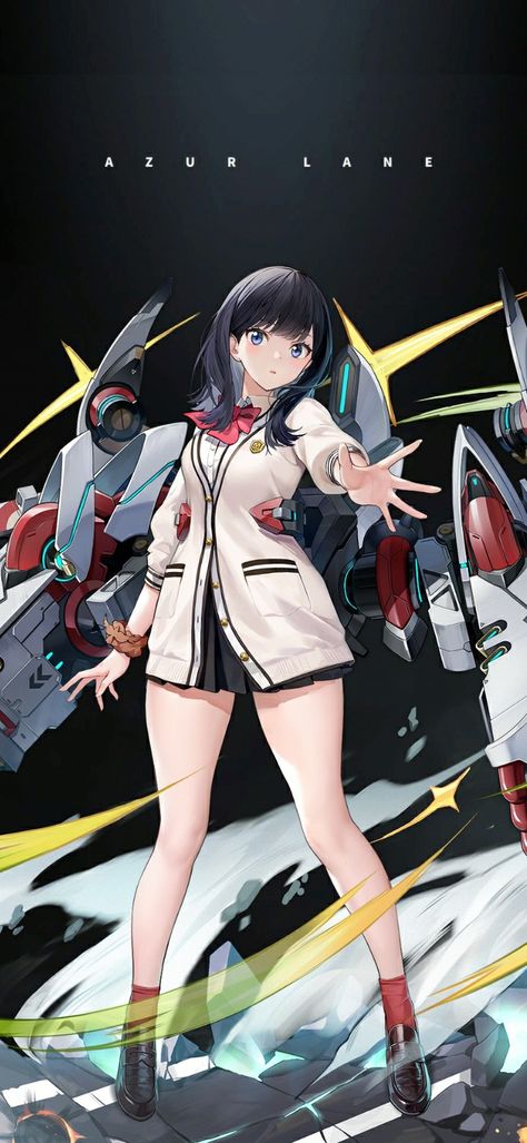 Ssss Gridman Rikka, Gridman Universe, Rikka Takarada, Ssss Dynazenon, Azure Lane, Ssss Gridman, Azur Lane, Character Sheet, Anime Kawaii