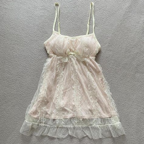 Lace Nightwear Dresses, Babydoll Dress Nightwear, Pink Fairycore Dresses With Lace Trim, Coquette V-neck Sleep Dress, Coquette Lace Sleepwear, Coquette Pink Sleepwear With Lace Trim, Pink Fairycore Mini Dress, Lace Nightwear, Women Nightwear Dresses