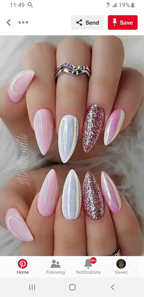 Manicure Ideas, Cool Nail Designs, Gel Nail Art, Gel Manicure, Gorgeous Nails, Manicure And Pedicure, Coffin Nails, Short Nails, Stylish Nails