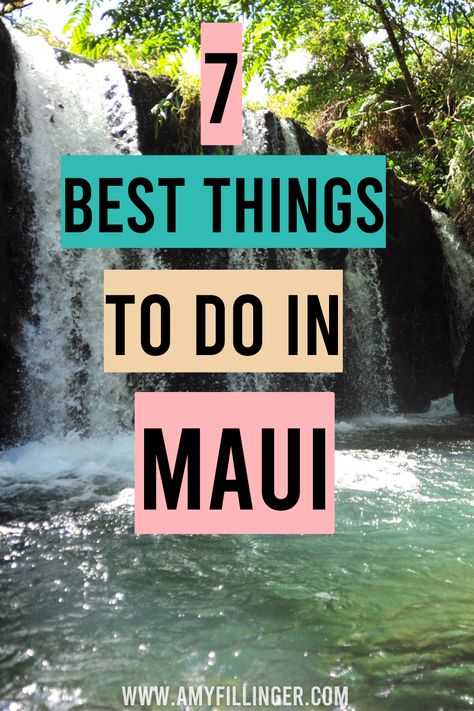 If you're planning a Maui vacation and looking for the best things to do in Maui, here is a list! From the best Maui beaches to Molokini Crater to Haleakala Sunrise and the Road to Hana, this covers the best things to do in Maui and best Maui activities #mauivacation #maui #mauihawaii #thingstodoinmaui What To Do In Maui, Maui Beaches, Molokini Crater, Haleakala Sunrise, Best Beaches In Maui, Maui Luau, St John Virgin Islands, Maui Snorkeling, Things To Do In Maui