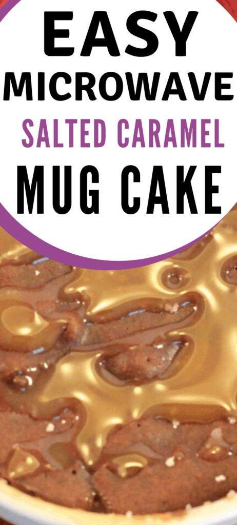 Microwave Mug Cake Recipes - Salted Caramel and Chocolate Brownie! - The Olive Blogger Microwave Mug Cake Recipes, Caramel Mug Cake, Mug Dessert Recipes, Microwave Mug Cake, Mug Cake Recipes, Microwave Mug Recipes, Banana Mug Cake, Microwave Mug, Easy Mug Cake