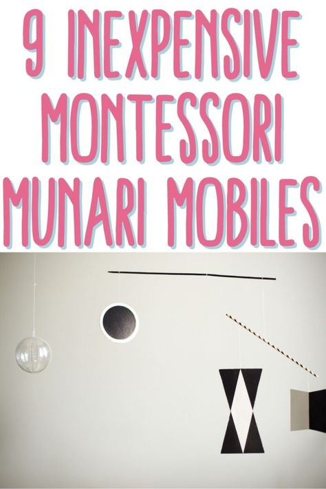 The Munari mobile is the first mobile in Montessori's mobile series for babies. This list of inexpensive mobiles are perfect for babies! Munari Mobile, Montessori Mobile, Age Progression, High Contrast Images, Do Baby, Montessori Baby, Black And White Baby, Improve Focus, Baby Learning