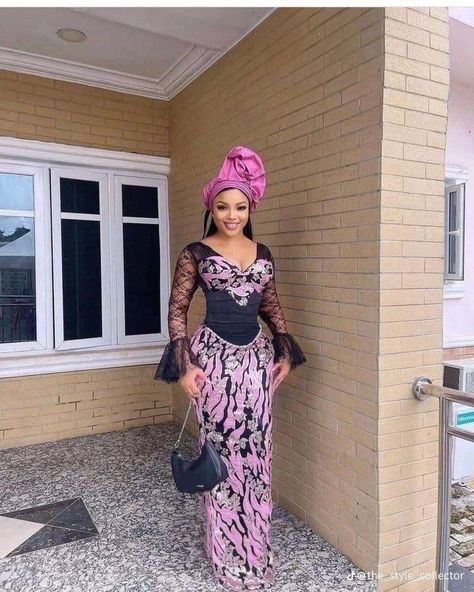 Corset Asoebi Styles, Corset Asoebi, Lace Dress Classy, Boubou Styles For Women, Ankara Dress Designs, Stylish Naija, Nigerian Lace Styles Dress, Nigerian Lace Styles, African Lace Styles