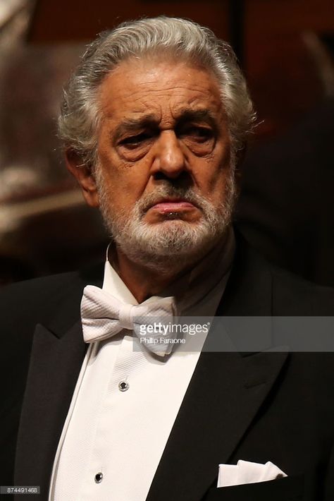 Placido Domingo performs onstage during LA Opera's Nabucco in Concert starring Placido Domingo at Musco Center for the Arts on November 14, 2017 in Orange, California. Placido Domingo, Orange California, Best Songs, The Arts, New Life, Opera, Pin Up, Musician, Photo Image