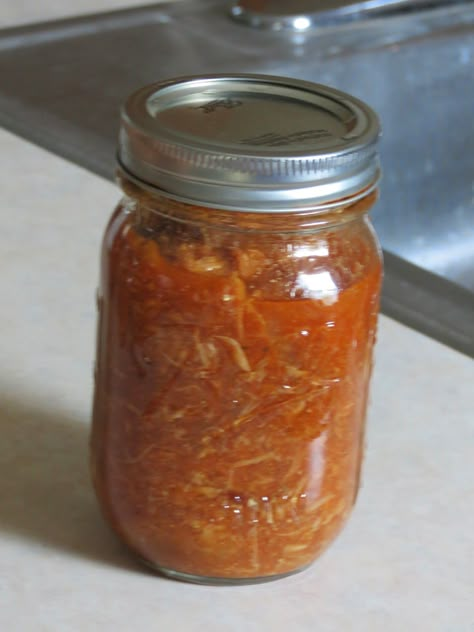 Canning Pulled Pork, Barbeque Pulled Pork, Pulled Pork Meat, Pressure Canning Meat, Canning And Preserving, Canned Meats, Pressure Canning Recipes, Canning Process, Home Canning Recipes