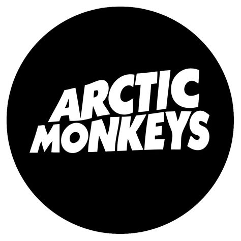 Arctic Monkeys Logo Arctic Monkeys Stickers, Rockband Logos, Music Band Logo, The Arctic Monkeys, Arctic Monkeys Wallpaper, Monkey Logo, Monkey Stickers, Rock Band Logos, Stickers Cool