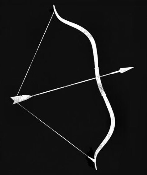 Bow And Arrow Artwork, Bow And Arrow Silhouette, How To Draw A Bow And Arrow, Bow And Arrow Wallpaper, Artemis Bow And Arrow, White Bow And Arrow, Bow And Arrow Logo, Bow And Arrow Tattoo, Archery Tattoo