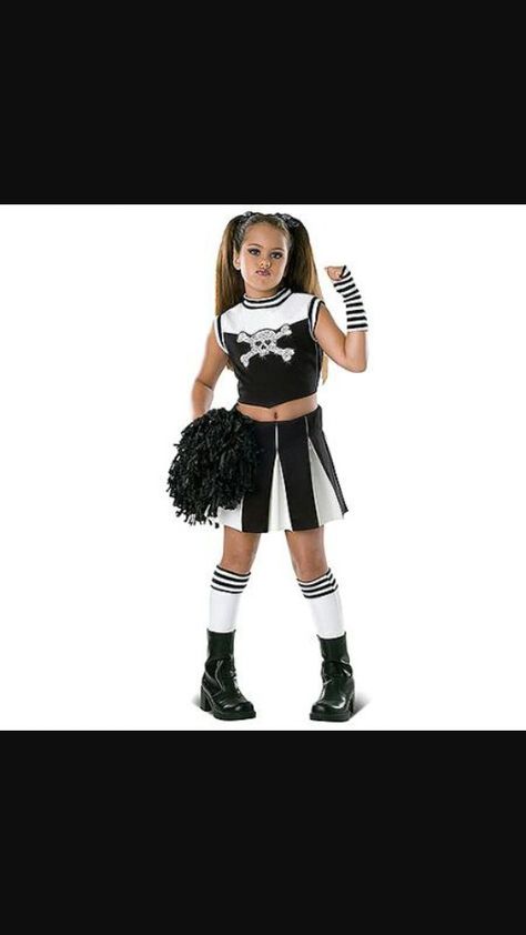 Cheerleader Halloween, Childrens Halloween Costumes, Spirit Costume, Spirit Halloween Costumes, Goth Costume, Party City Costumes, Cheerleader Outfit, Top Halloween Costumes, Cheerleader Costume