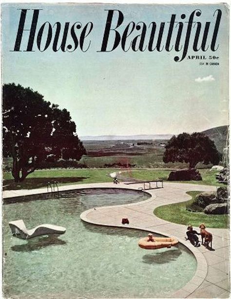 The Rise of the Kidney-Shaped Pool—and its Unexpected Impact on Skate Culture - Dwell Mid Century Modern Pool, Mid Century Pool, Kidney Shaped Pool, Florida Pool, House Beautiful Magazine, Pool Shapes, Pool Landscape Design, Rectangular Pool, Modern Landscape Design