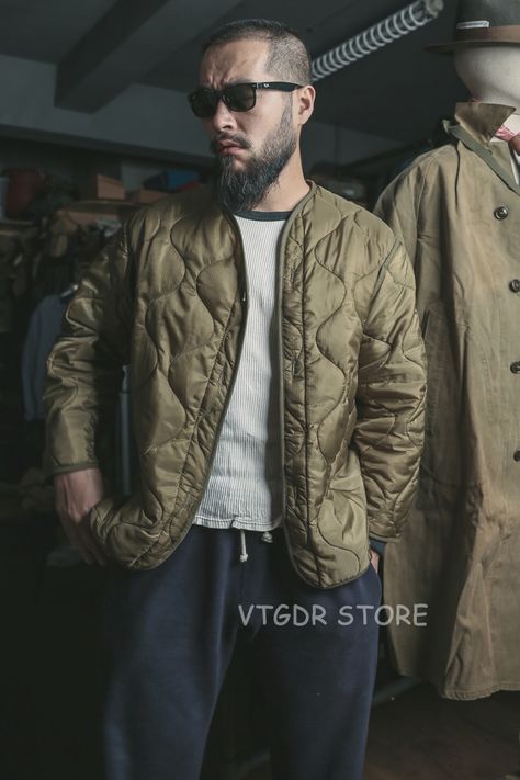 M65 Field Jacket, Stylish Men Casual, Field Jacket, Winter Wear, Cold Weather, Stylish Men, Sweater Jacket, Men Casual, Mens Outfits