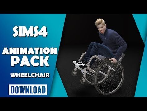 Sims 4 Wheelchair, Sims 4 Realistic, Up Animation, Sims Mods, Maxis Match, Sims 4 Mods, The Sims 4, Sims Cc, Wheelchair