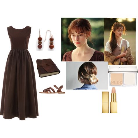 Elizabeth Bennett Inspired Outfits, Elizabeth Bennet Inspired Outfit, Elizabeth Bennet Outfit, Elizabeth Bennet Costume, Elizabeth Bennet Aesthetic, Literary Outfits, Classy Costumes, Jane Austen Clothing, Cutesy Clothes