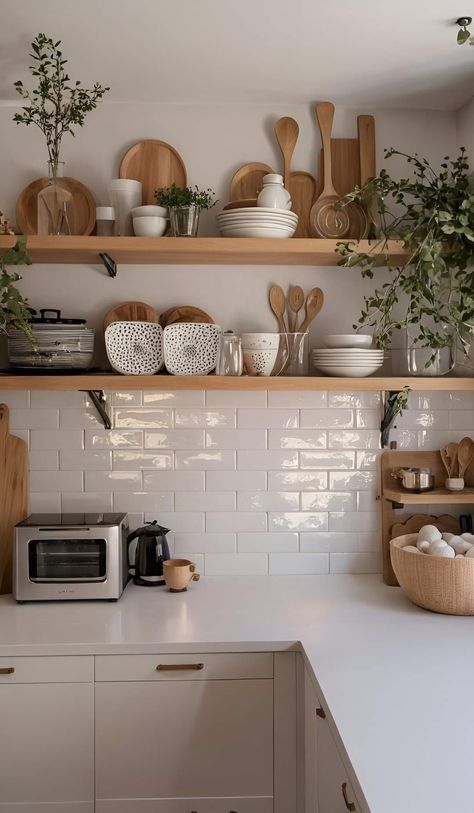 Hygge Kitchen, Over The Kitchen Sink, Floating Shelves Kitchen, Dreamy Room, Apartment Kitchen, Tiny Kitchen, Updated Kitchen, Kitchen Shelves, Kitchen Inspirations