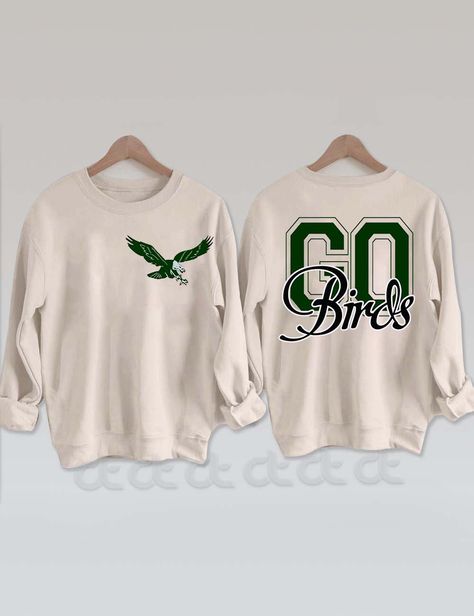 Philadelphia Eagles Shirt Ideas, Philadelphia Eagles Shirts, Eagles Sweatshirt, Eagles Shirt, Fall Football, For The Birds, Football Sweatshirt, The Birds, Philadelphia Eagles