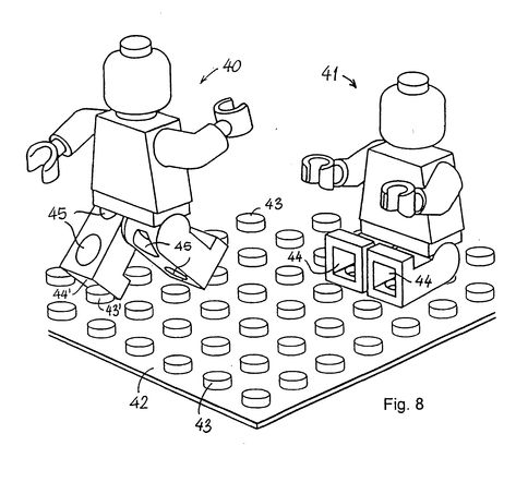Lego Patent, Drawing Legs, Lego Birthday Party, Patent Drawing, Lego Birthday, Film Production, Building Toys, Lego, Birthday Party