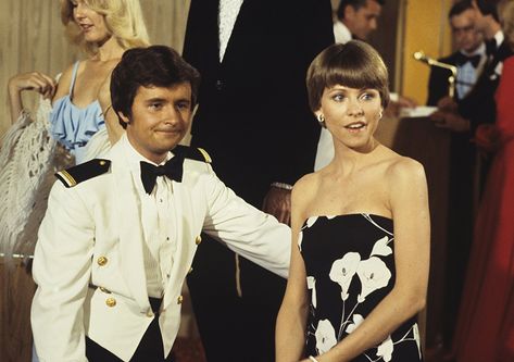 "Love Boat, The" Production set still C. 1978 ABC Julie Mccoy, Lauren Tewes, The Love Boat, 70s Tv, Boat Theme, Boat Captain, Odd Stuff, Photo Slideshow, Entertainment Channel