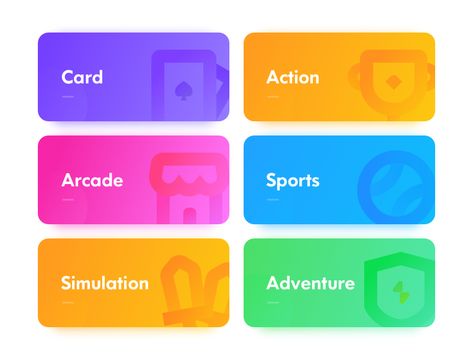 Category card by hyper on Dribbble Ui Color, Card Ui, Banner Design Inspiration, Publicidad Creativa, 카드 디자인, App Design Inspiration, Graphic Designing, Ui Design Inspiration, App Ui Design