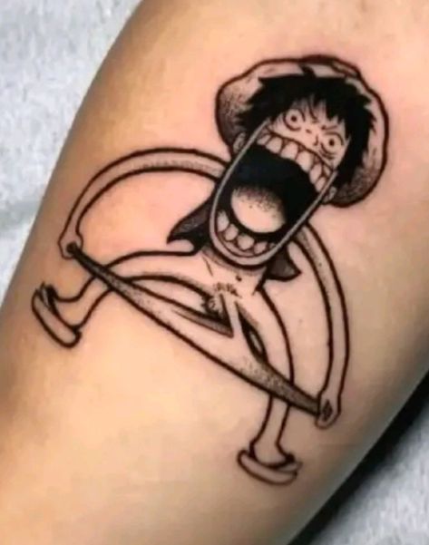 Monkey D Luffy Tattoo, Luffy Tattoo, Straw Hat Luffy, One Piece Tattoos, Geek Tattoo, Pieces Tattoo, Incredible Tattoos, B Tattoo, E Tattoo