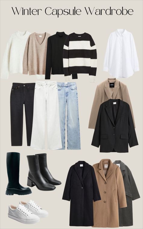 Best Business Casual Outfits, Elegant Wardrobe, Capsule Wardrobe Women, Spring Summer Capsule Wardrobe, Look Office, Capsule Wardrobe Outfits, Winter Fashion Outfits Casual, Winter Capsule, Casual Outfit Inspiration