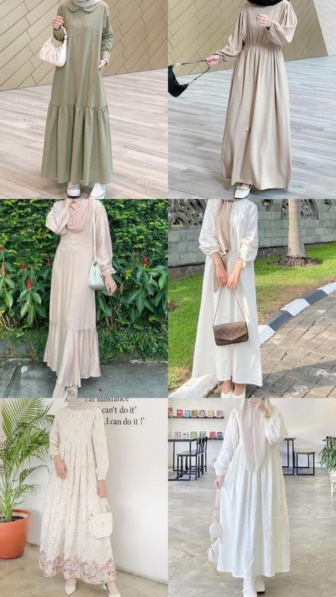 Mix And Match Outfits Hijab, Korean Style Hijab, Muslimah Fashion Casual, Fesyen Islam, Rok Outfit, Outfit Hijab Casual, Mode Hijabi, Muslimah Outfit, Modern Hijab Fashion