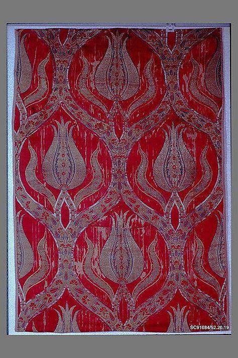 Culture Textiles, Ottoman Textiles, Ottoman Embroidery, Ottoman Fabric, Turkish Textiles, Turkish Culture, Ottoman Design, Russian Style, Wavy Lines