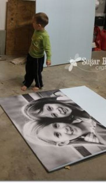 YES - this is the ORIGINAL Tutorial on how to make those big giant photo prints for super cheap - awesome diy idea Do It Yourself Decoration, Freetime Activities, Konst Designs, Messy Kids, Picture Tutorial, Engineer Prints, Party Crafts, Basket Vintage, Fashion 2014