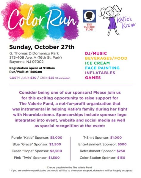 Color Run Fundraiser Schools, Fundraising Ideas For Sports, Cheer Fundraiser Ideas, Middle School Fundraisers, Fundraiser Ideas School, Pto Events, School Fundraising Events, Pta Mom, School Magic